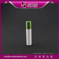 China corpo branco com rolinho verde rolha no frasco recipiente vazio para perfume